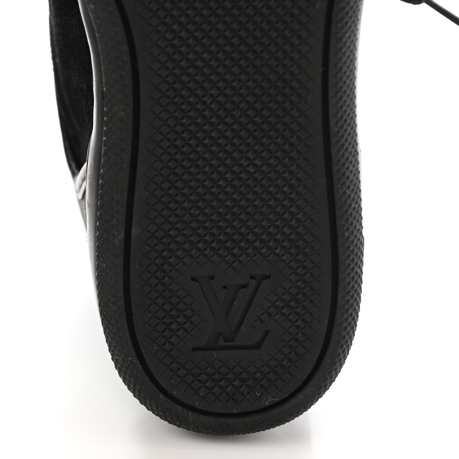 Louis Vuitton Epi Suede Postmark Wedge Sneakers 37 Black 7 of 12