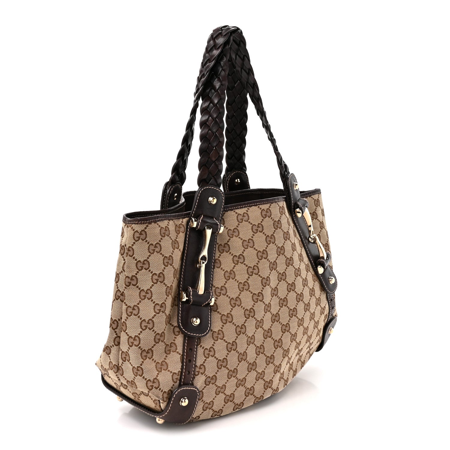 Gucci Monogram Small Pelham Shoulder Bag Dark Brown 3 of 12