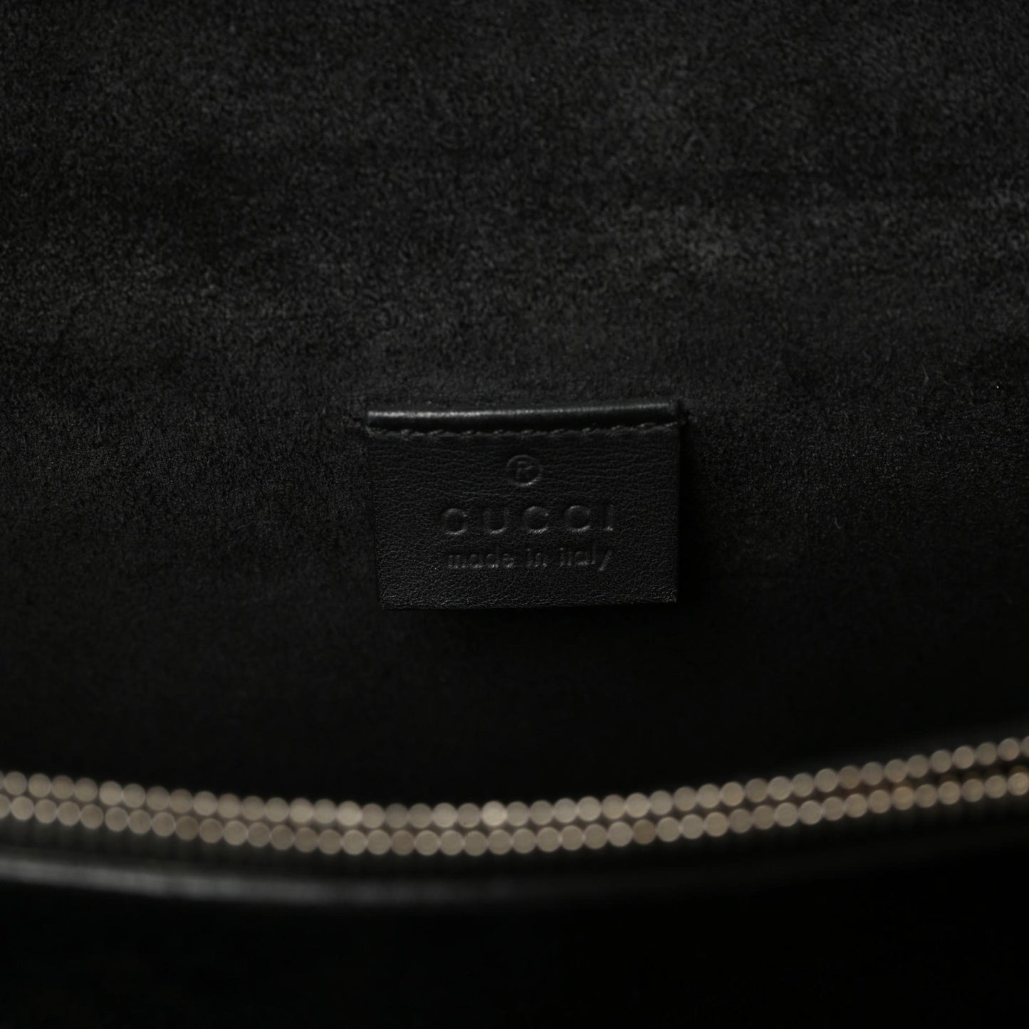 GG Supreme Monogram Medium Dionysus Shoulder Bag Black