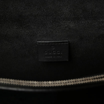 Gucci GG Supreme Monogram Medium Dionysus Shoulder Bag Black 6 of 10