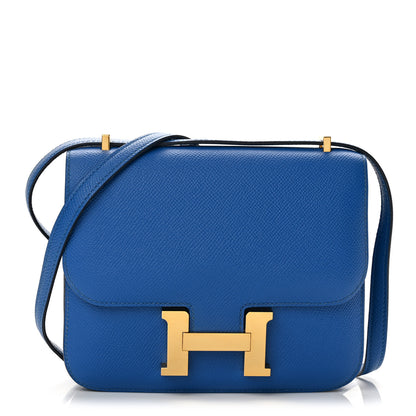 Hermes Epsom Constance 18 Bleu Zellige 1 of 14