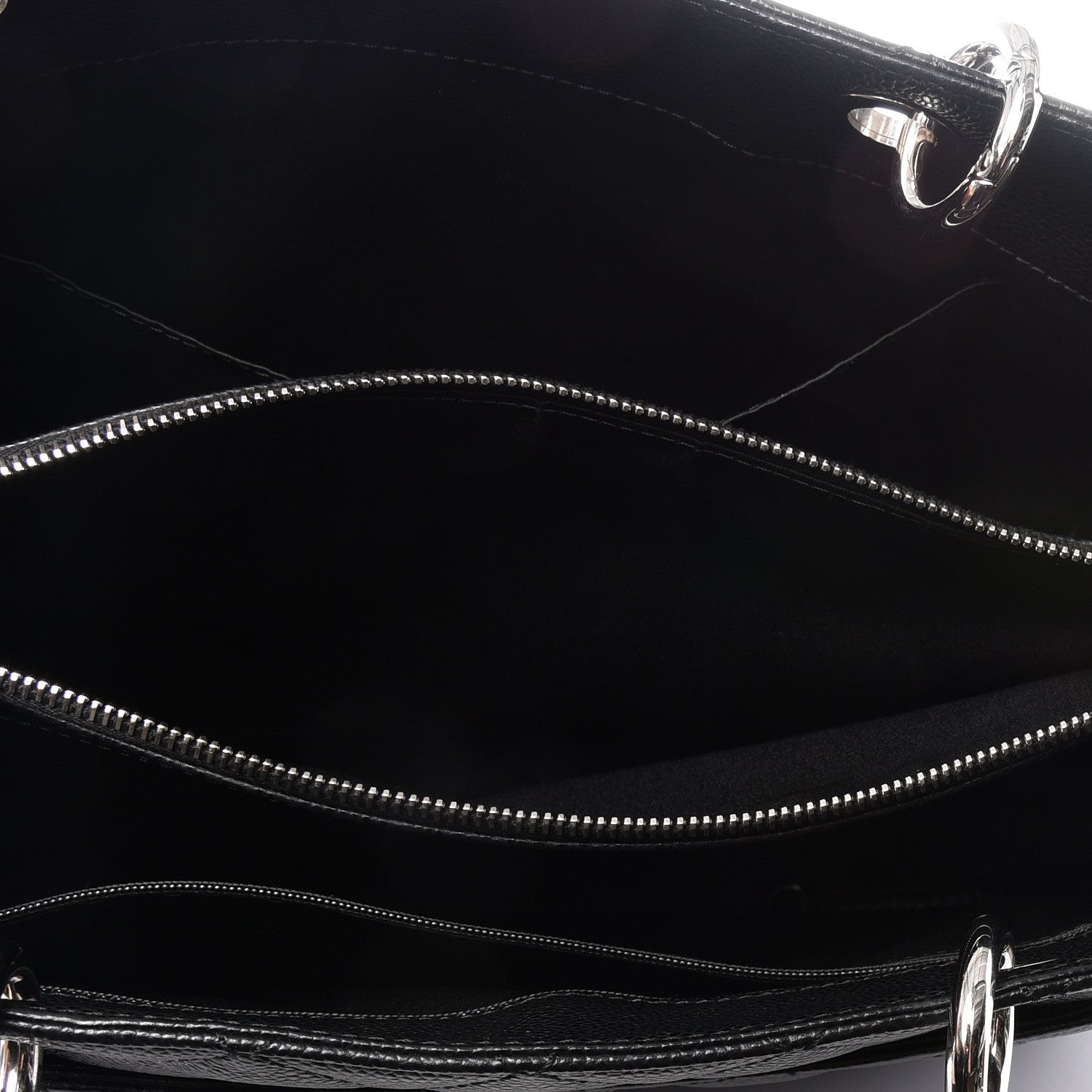 Chanel Caviar Quilted Grand Shopping Tote GST Black 5 of 10