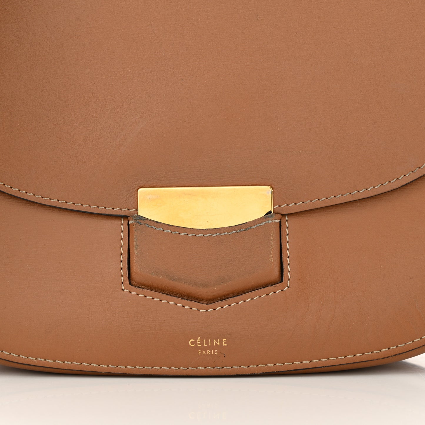 Supersoft Calfskin Medium Trotteur Tan