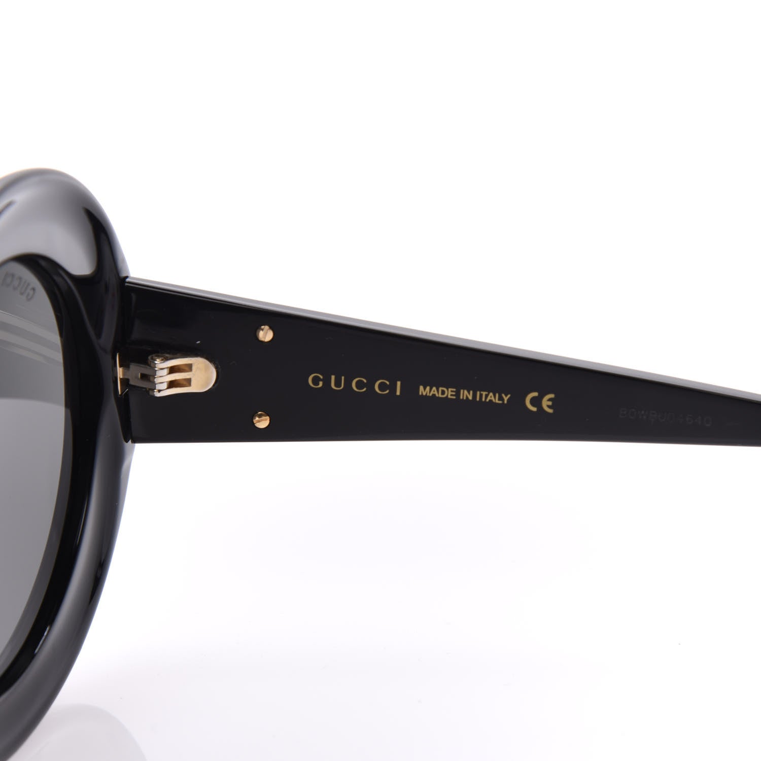 Gucci Acetate Round GG Sunglasses GG0774S Black 5 of 8