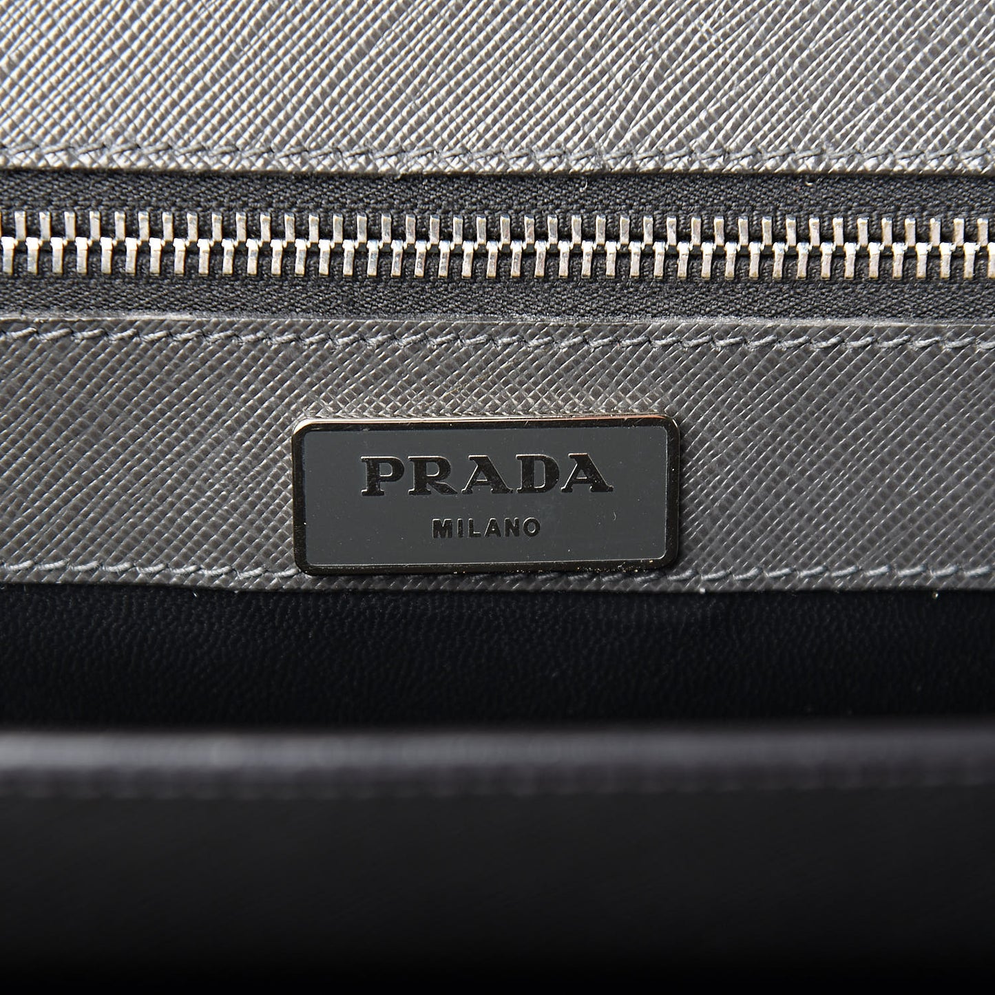 Saffiano Briefcase Marmo