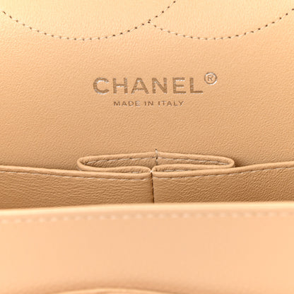 Chanel Caviar Quilted Jumbo Double Flap Beige 5 of 9