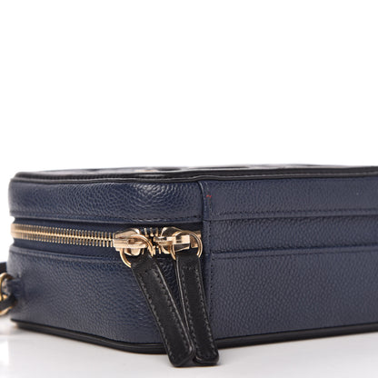 Chanel Caviar Quilted Small CC Filigree Vanity Case Navy Black 6 of 10