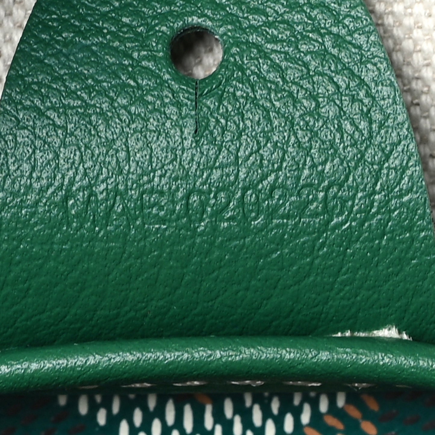 Goyardine Artois PM Green