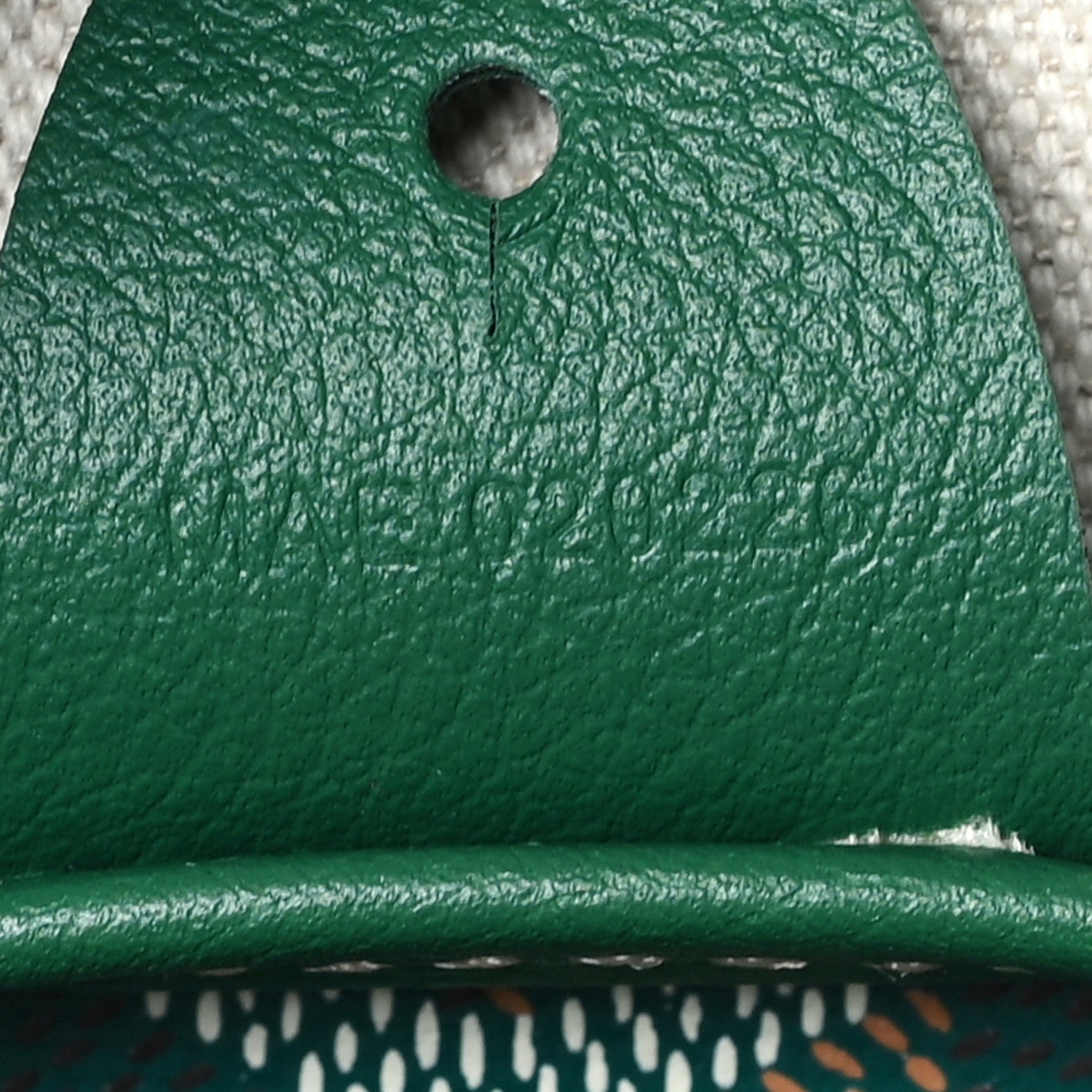 Goyard Goyardine Artois PM Green 7 of 10