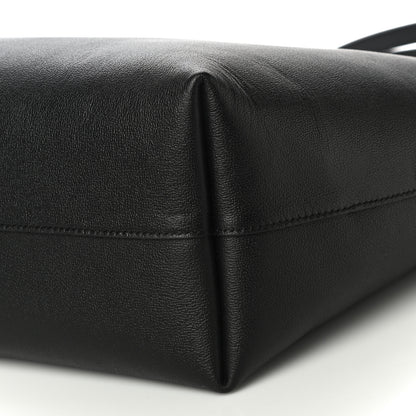 Versace Calfskin Virtus Tote Black 9 of 9