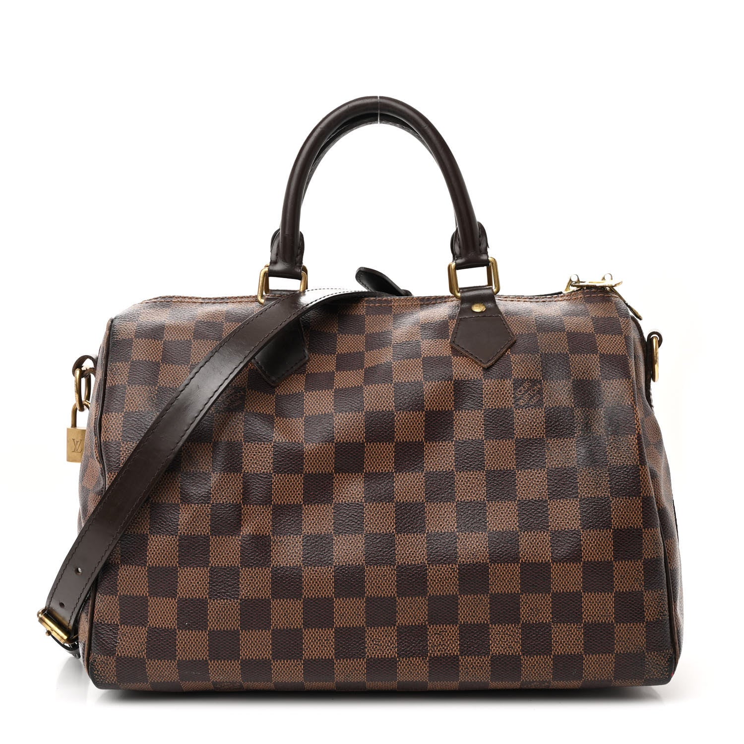 Louis Vuitton Damier Ebene Speedy Bandouliere 30 1 of 16