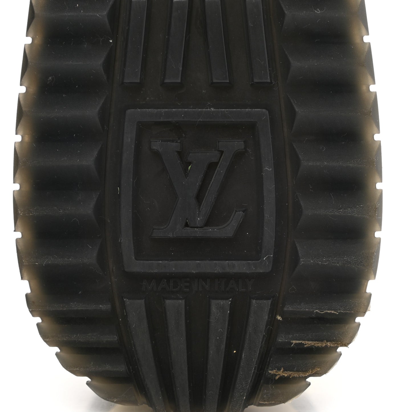 Suede Monogram Run Away Sneakers 38 Black