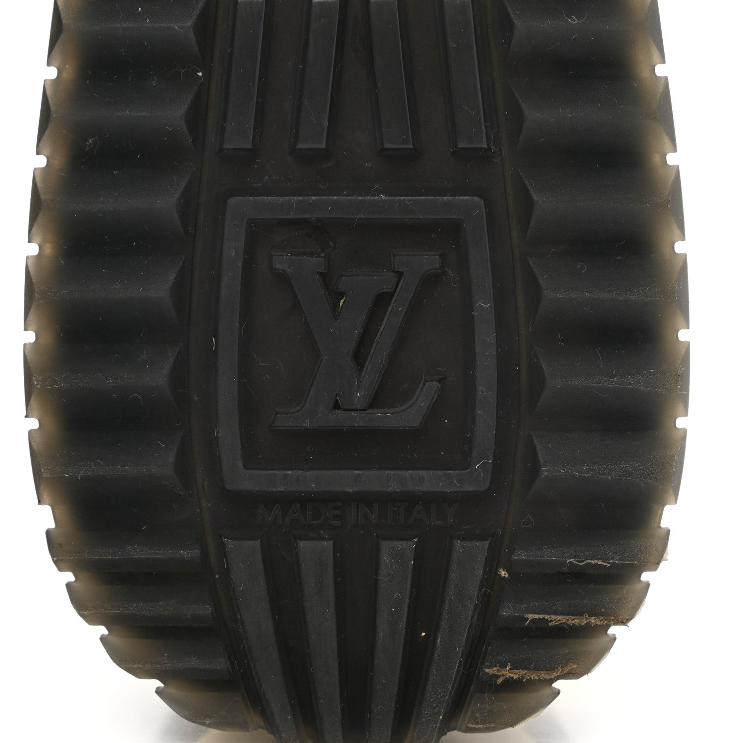 Louis Vuitton Suede Monogram Run Away Sneakers 38 Black 6 of 9