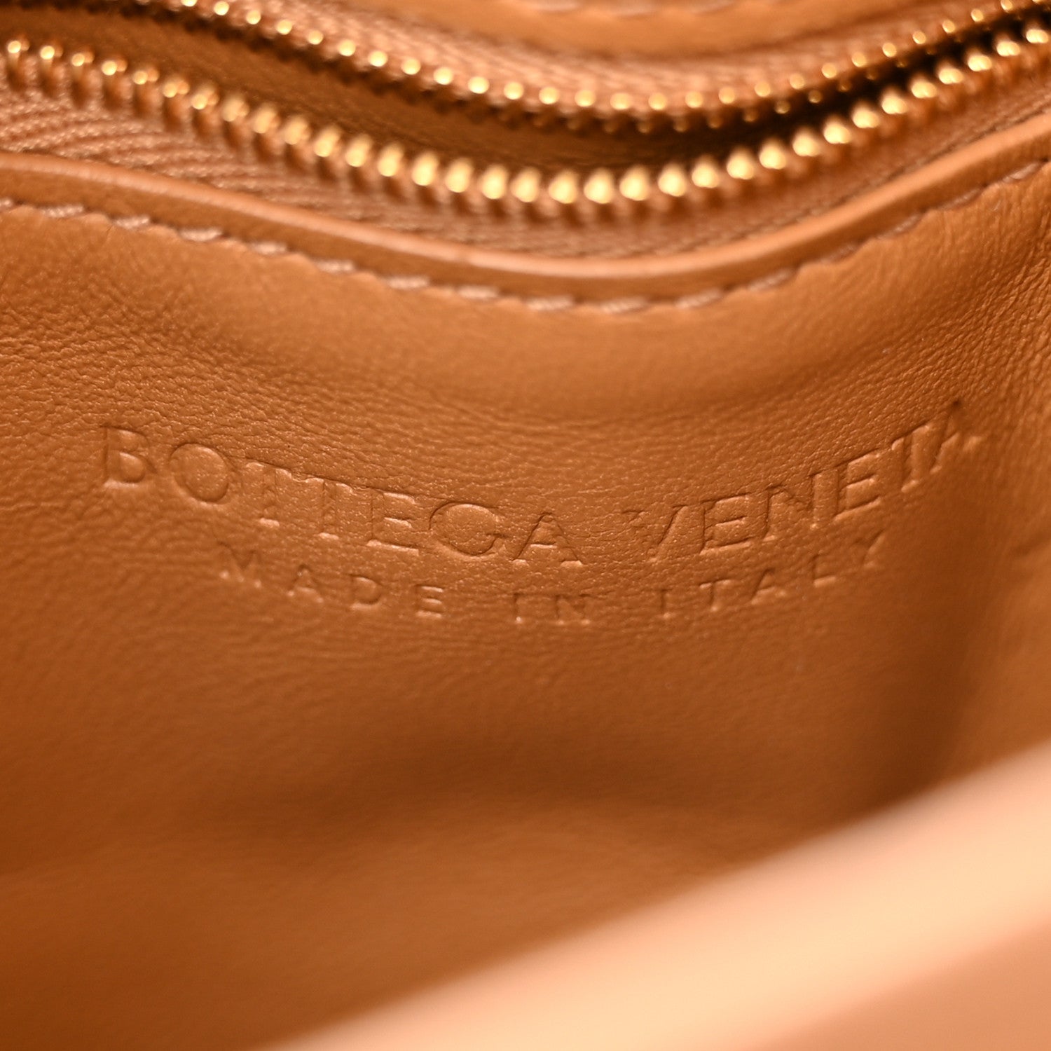 Bottega Veneta Nappa Maxi Intreccio Padded Cassette Crossbody Bag Caramel 6 of 9