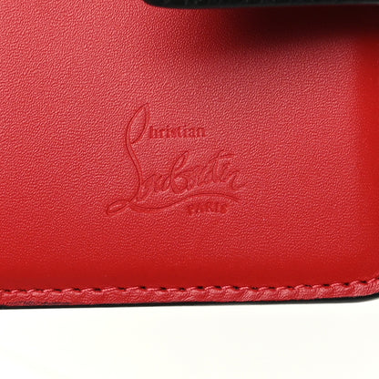 Christian Louboutin Calfskin Patent Mini Paloma Wallet Black 7 of 7