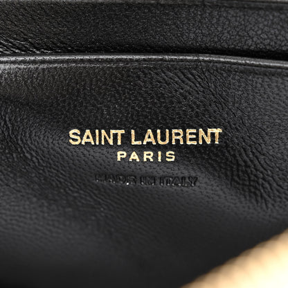 Saint Laurent Grain De Poudre Matelasse Monogram Mini Lou Camera Bag Crema Soft 6 of 11