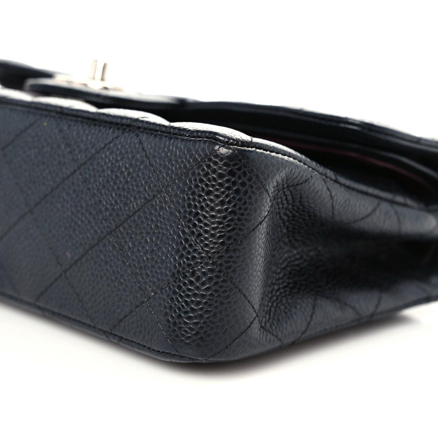 Chanel Caviar Quilted Small Double Flap Black 14 of 16