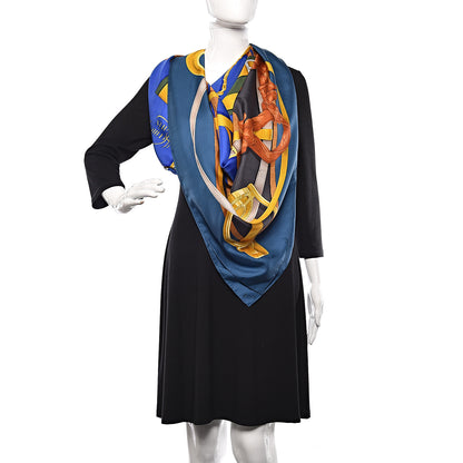 Hermes Silk Grand Manege Scarf 140 1 of 6