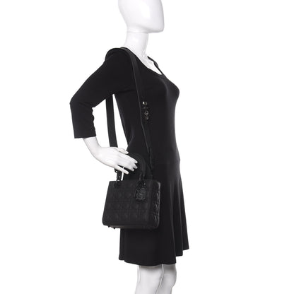 Christian Dior Ultra Matte Calfskin Cannage Small My ABCDior Lady Dior Black 2 of 10