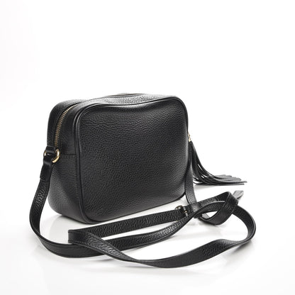 Gucci Pebbled Calfskin Small Soho Disco Bag Black 3 of 7
