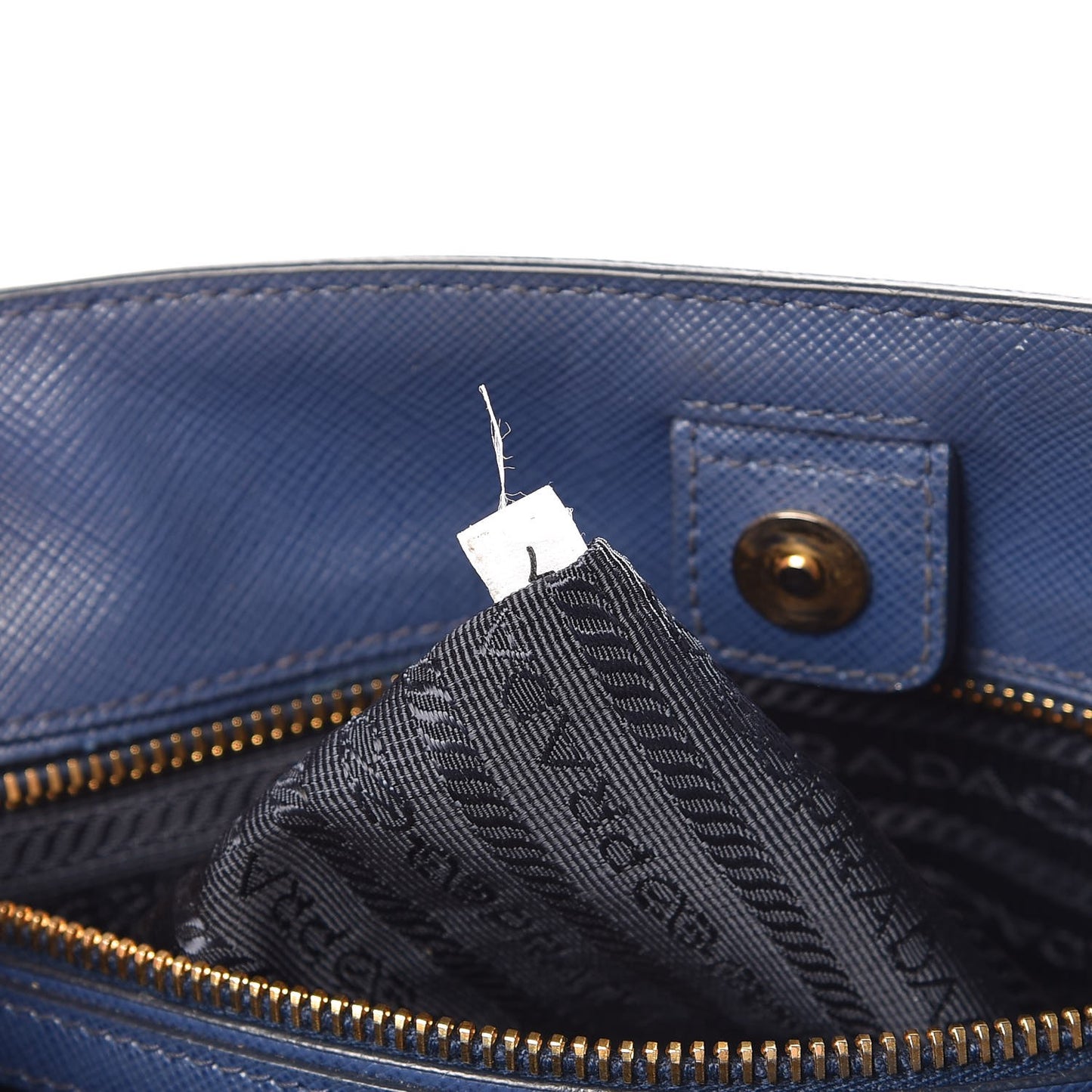 Saffiano Lux Medium Tote Bluette