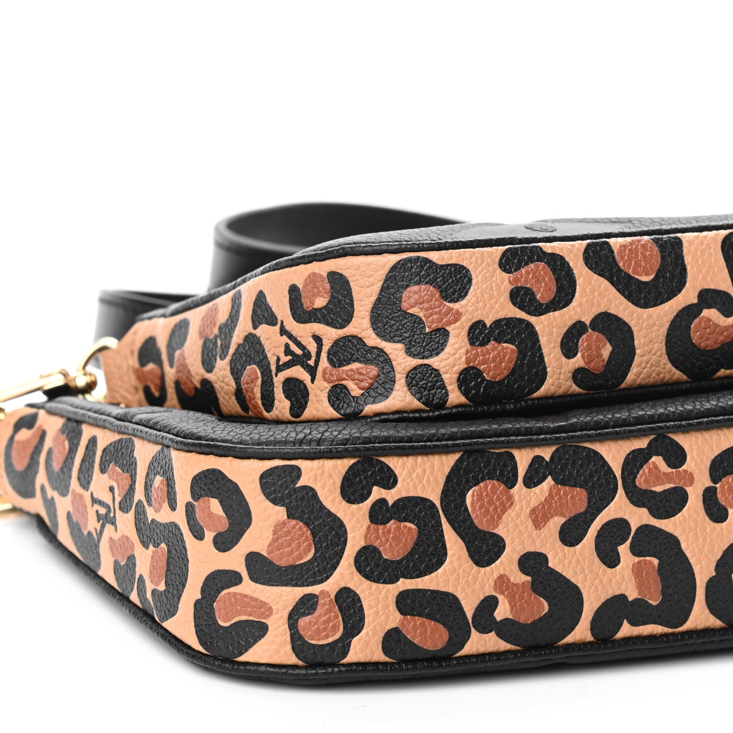 Louis Vuitton Empreinte Monogram Giant Wild At Heart Multi Pochette Accessories Black 8 of 9