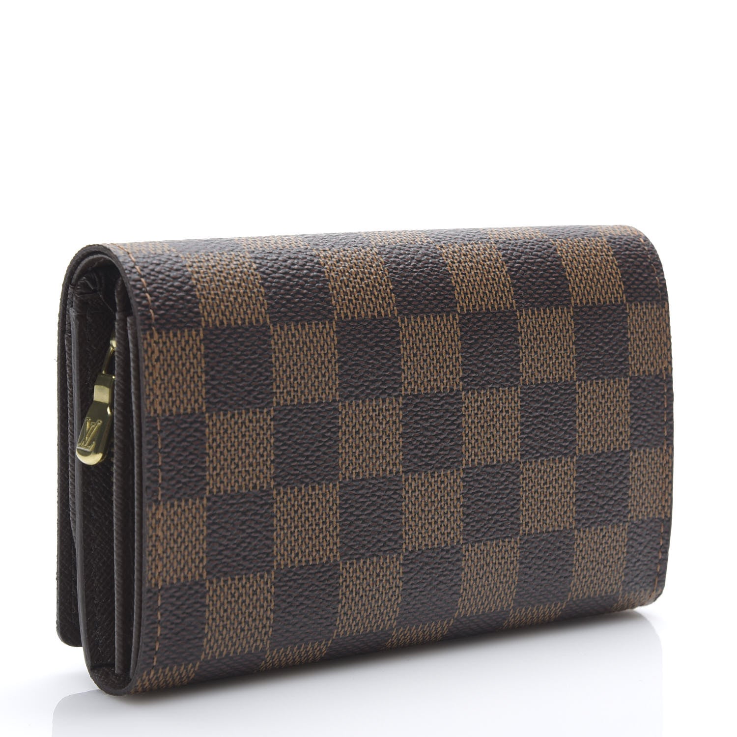 Louis Vuitton Damier Ebene Porte-Monnaie Billets Tresor Wallet 2 of 5