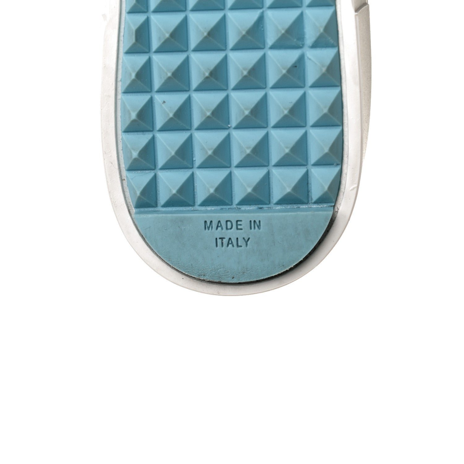Fendi Vitello Elite Monster Bug Slip On Sneakers 35 Grigio Polvere Bloody Mary Pale Turquoise 10 of 13