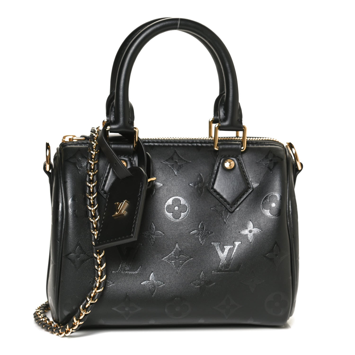 Louis Vuitton Monogram Ink Speedy BB Black 1 of 10