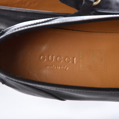 Gucci Calfskin Womens Jordaan Loafers 39 Black 7 of 21