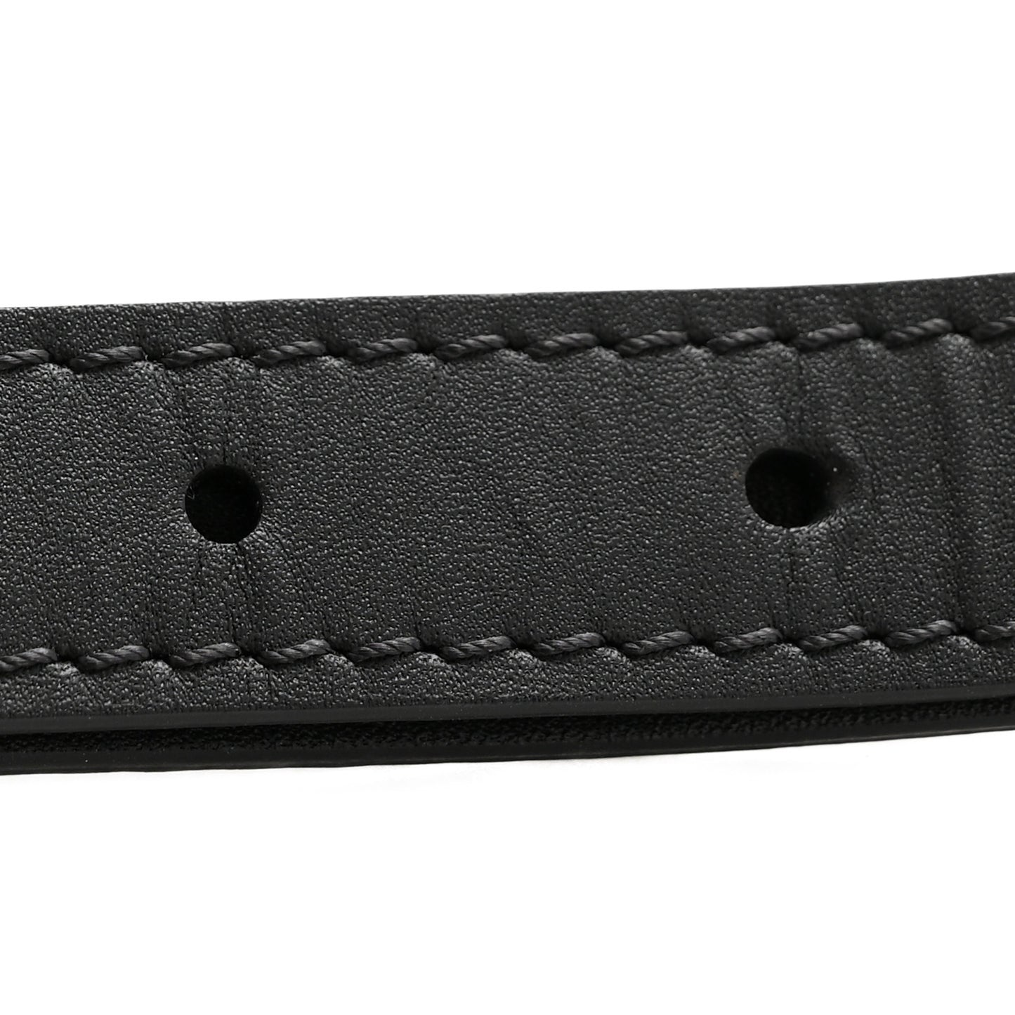Calfskin 18mm Adjustable Shoulder Strap Black