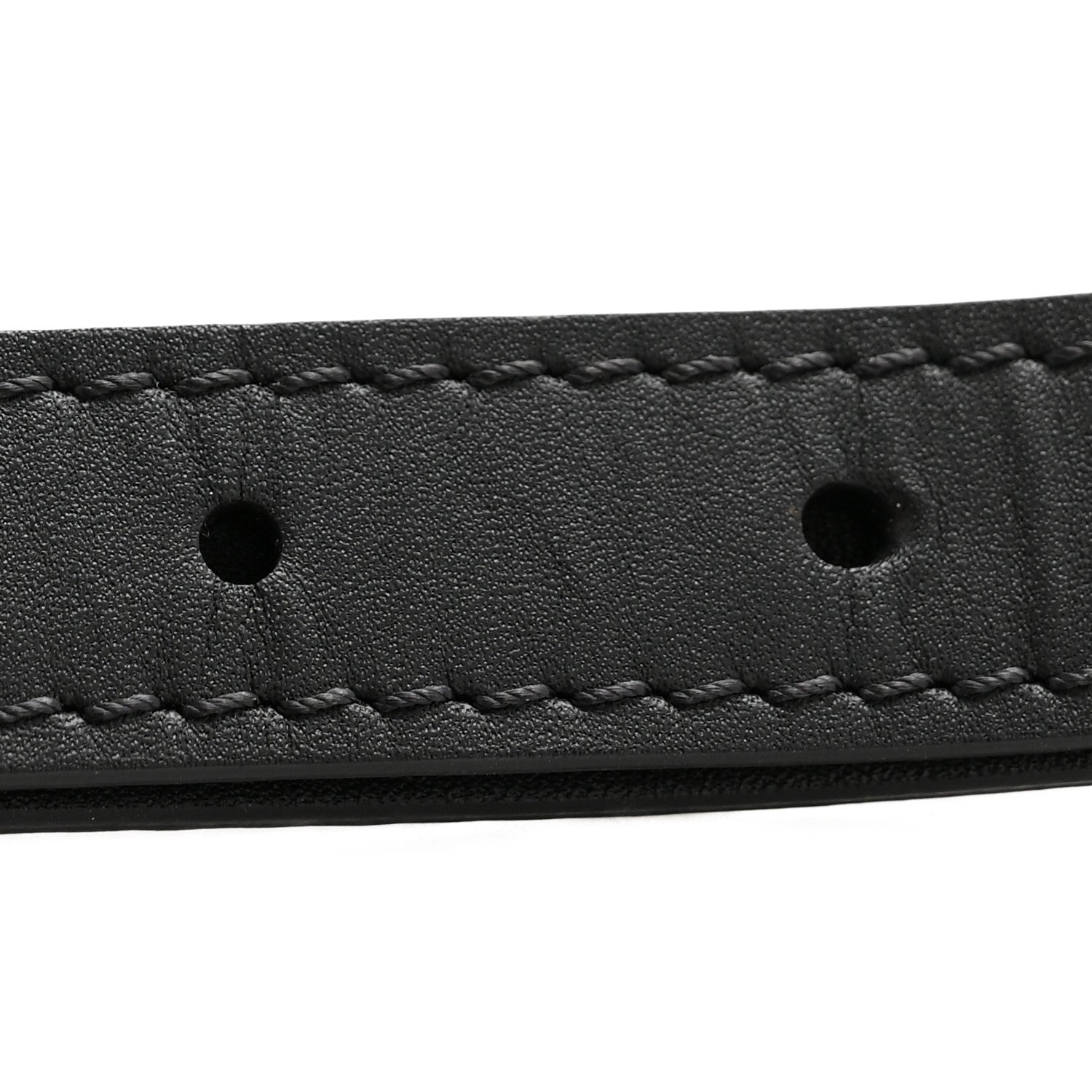 Louis Vuitton Calfskin 18mm Adjustable Shoulder Strap Black 6 of 7