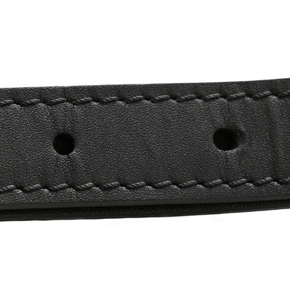 Louis Vuitton Calfskin 18mm Adjustable Shoulder Strap Black 6 of 7