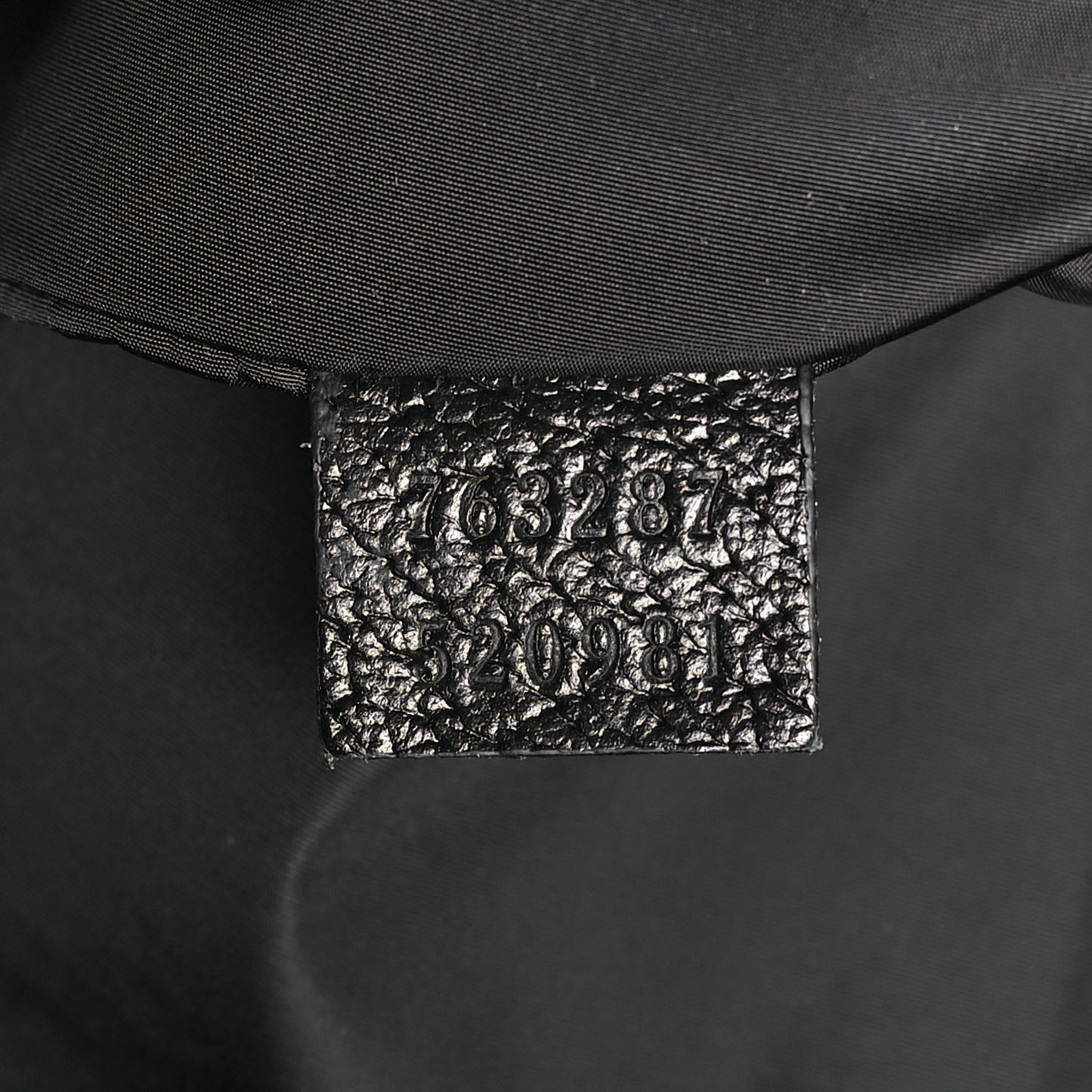 Crystal GG Monogram Web Tote Black