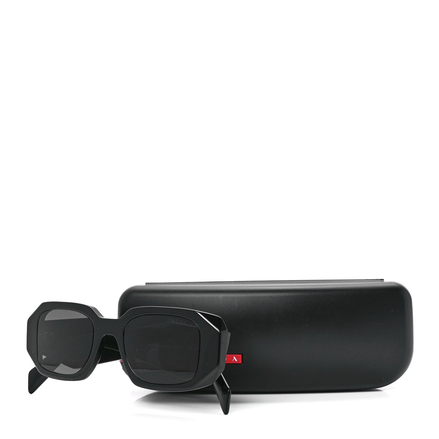 Prada Acetate Symbole Sunglasses SPR 17W Black 8 of 8