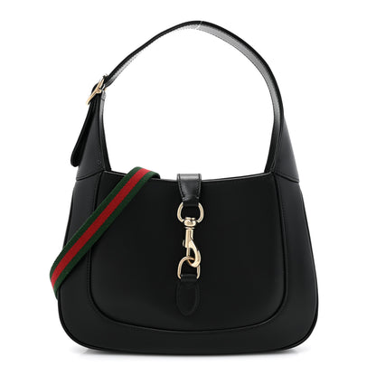 Gucci Calfskin Small Jackie Shoulder Bag Black 1 of 10