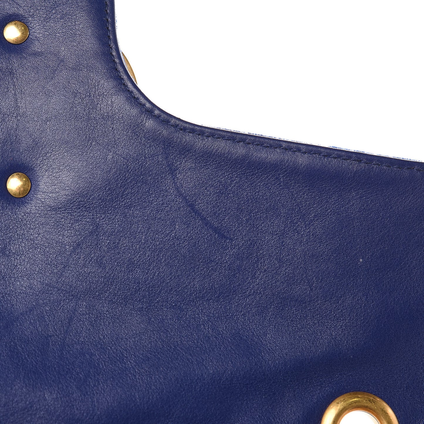 Velvet Matelasse Medium GG Marmont Shoulder Bag Cobalt Blue