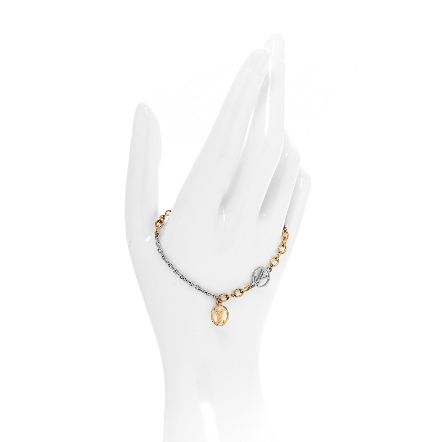 Logomania Bracelet Silver Gold