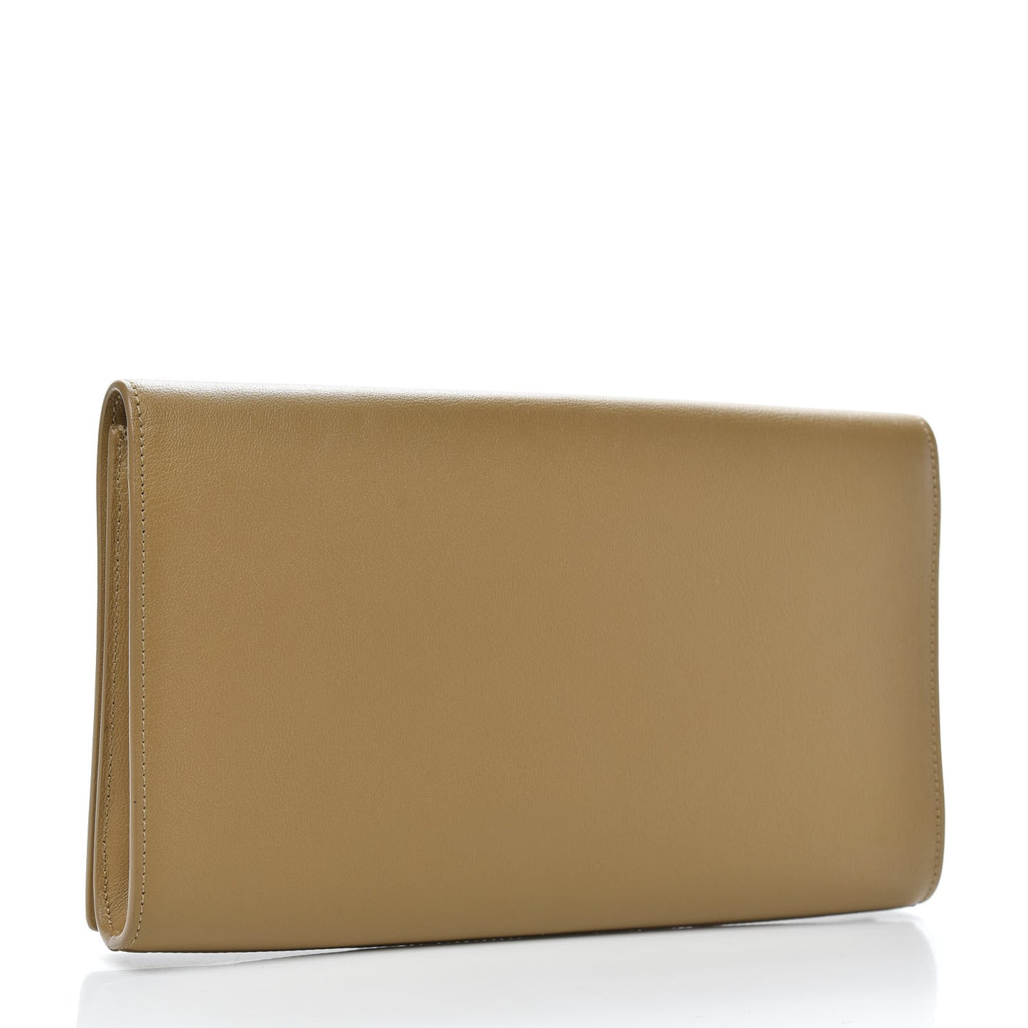 Calfskin Monogram Large Belle De Jour Clutch Beige