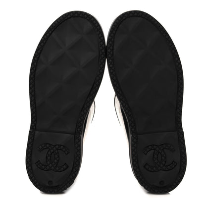 Chanel Caoutchouk CC High Boots 42 Black 5 of 13