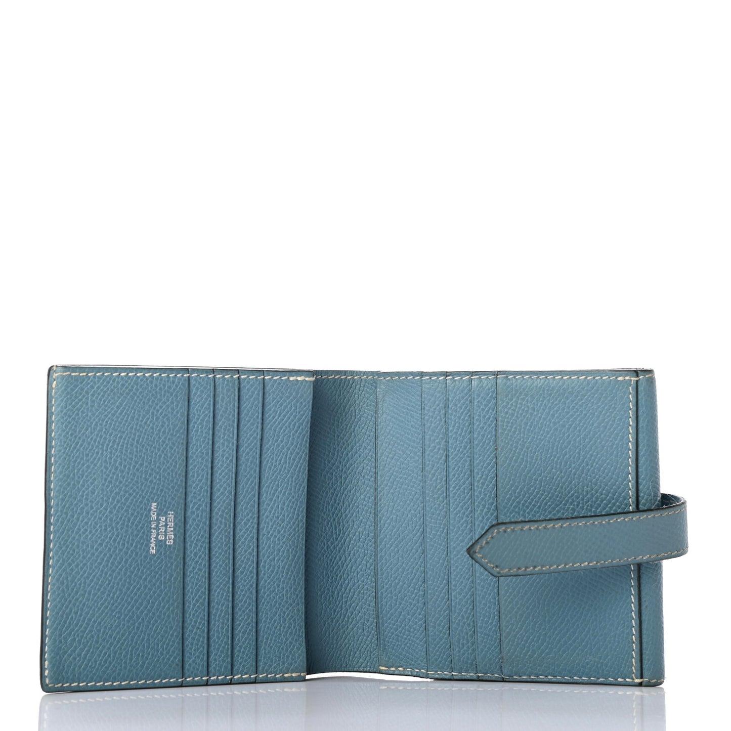 Epsom Bearn Recto Verso Wallet Blue Jean