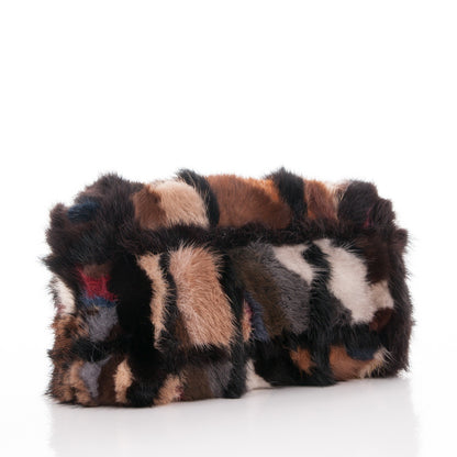 Chanel Mink Fur Medium Single Flap Multicolor 3 of 8