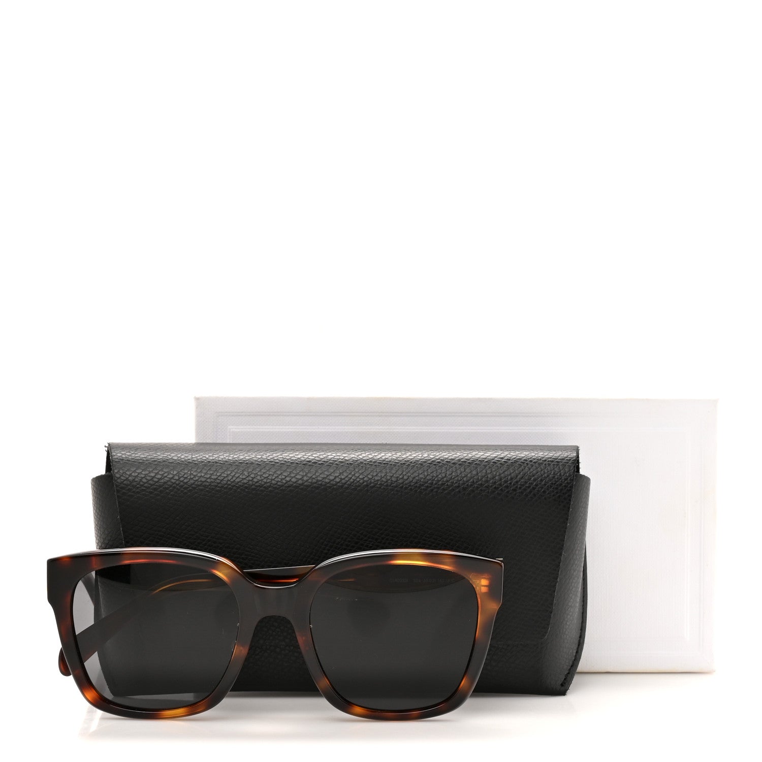Celine Acetate Triomphe Sunglasses CL40222F Tortoise 7 of 7