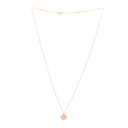 Van Cleef & Arpels 18K Rose Gold Sweet Alhambra Pendant Necklace 3 of 6