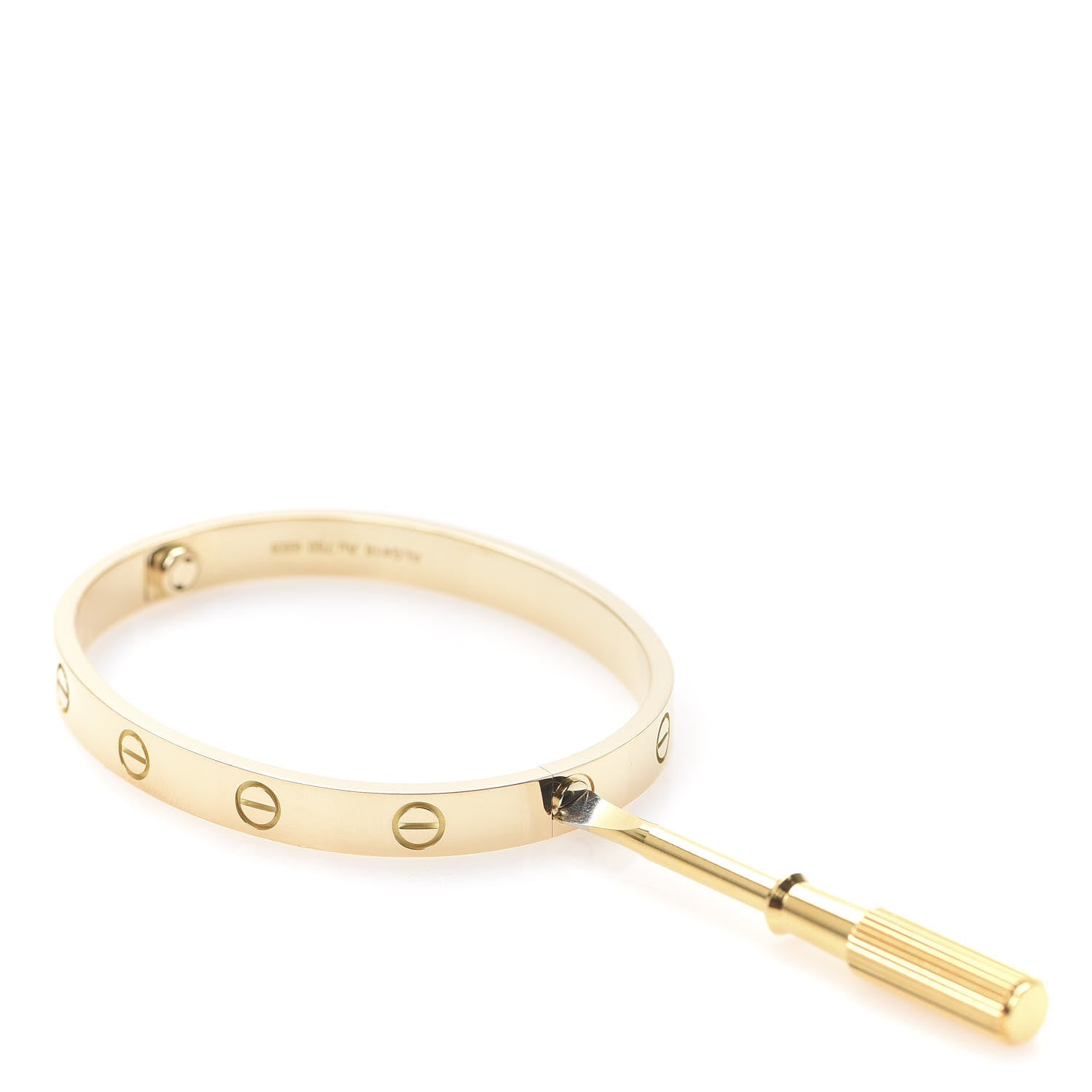 Cartier 18K Yellow Gold LOVE Bracelet 16 6 of 6