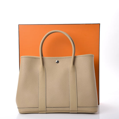 Hermes Vache Country Garden Party 36 MM Trench 8 of 8