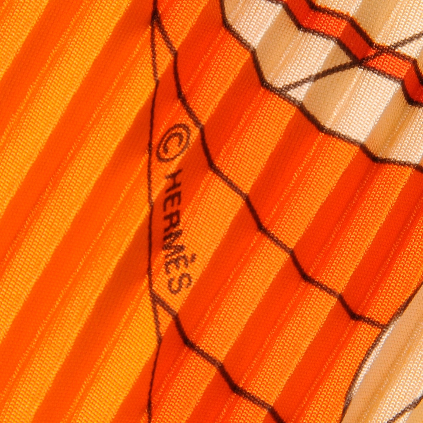 Silk Plisse Les Folies du Ciel II Scarf 90