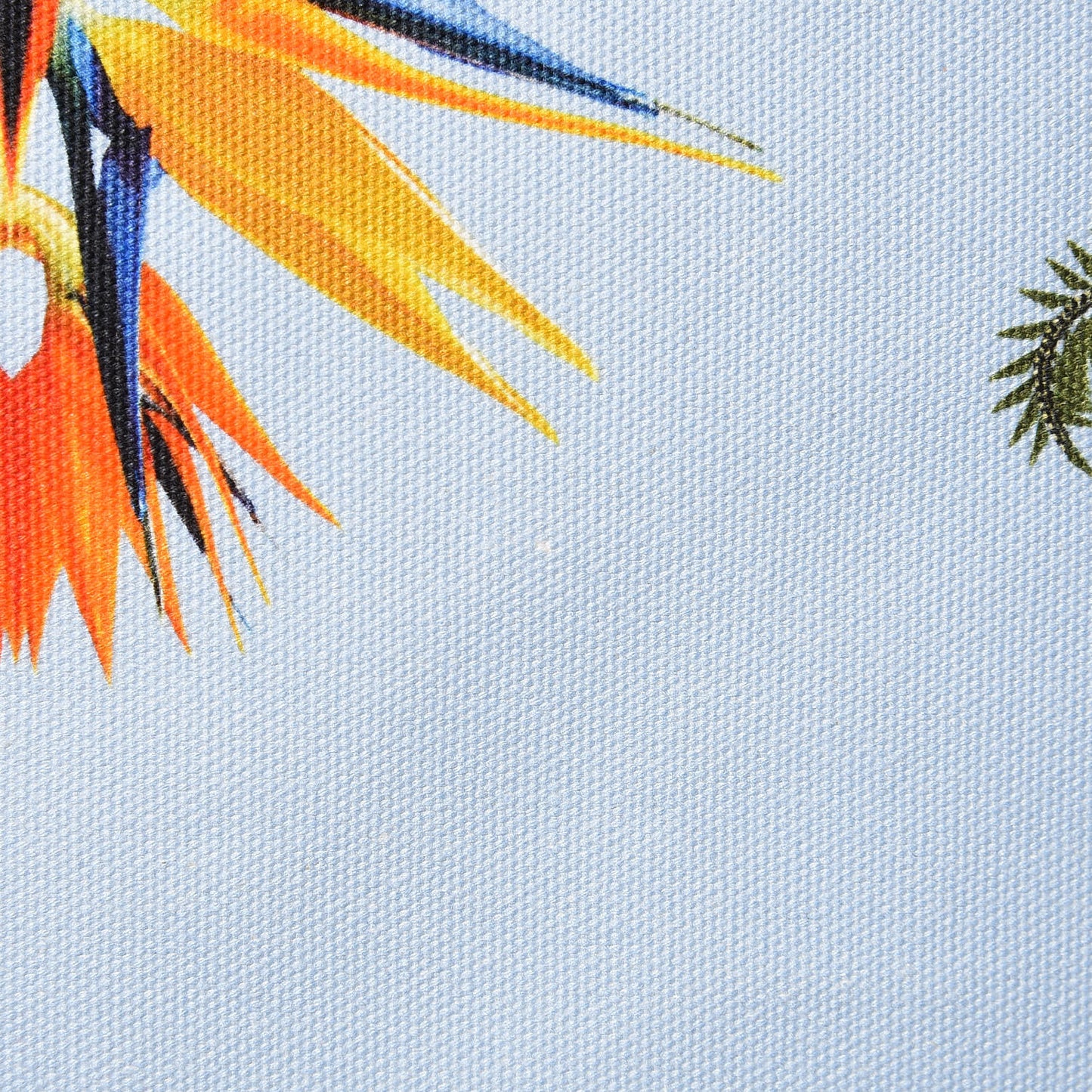 Canvas Birds Of Paradise Print Large Antigona Tote Multicolor