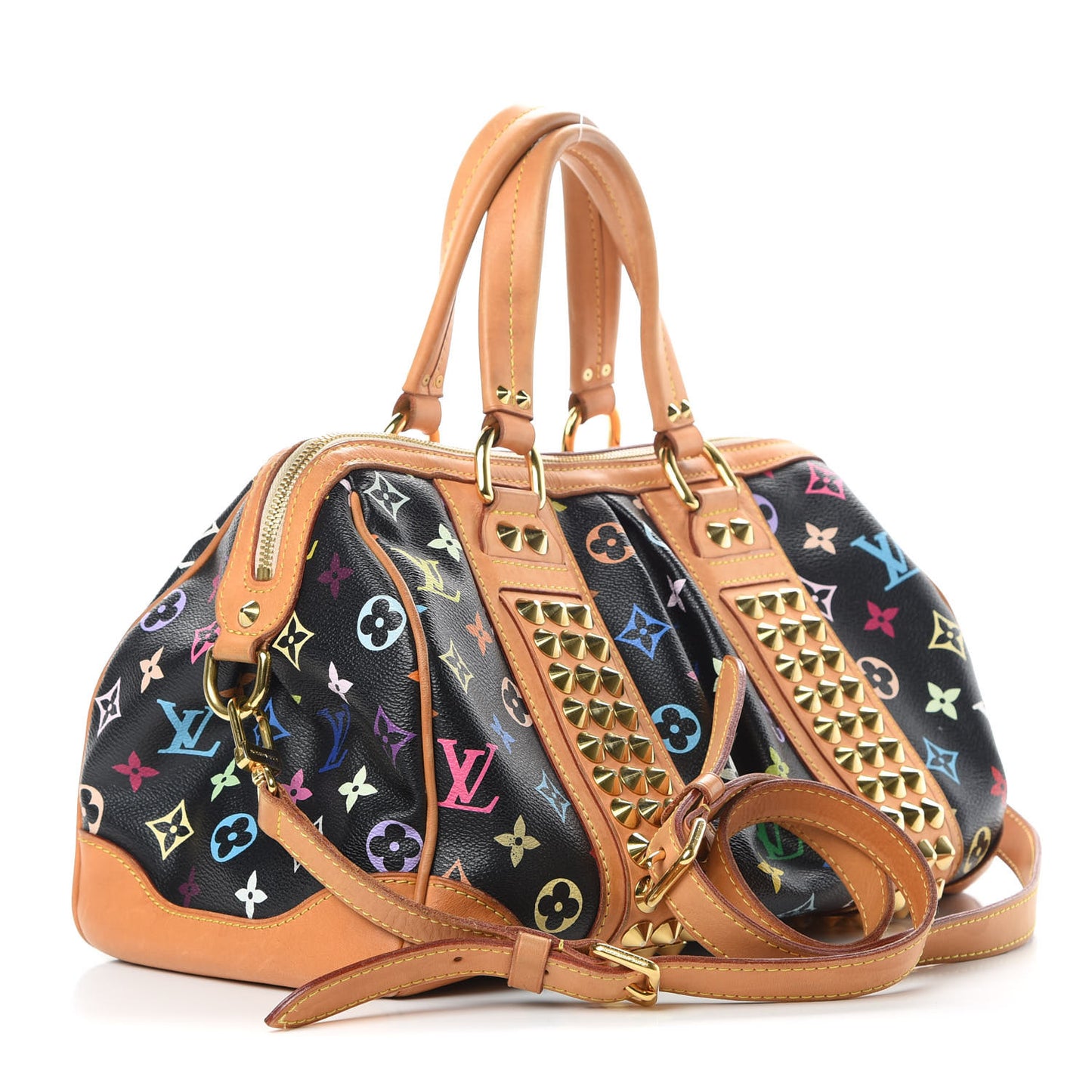 Monogram Multicolor Courtney MM Black