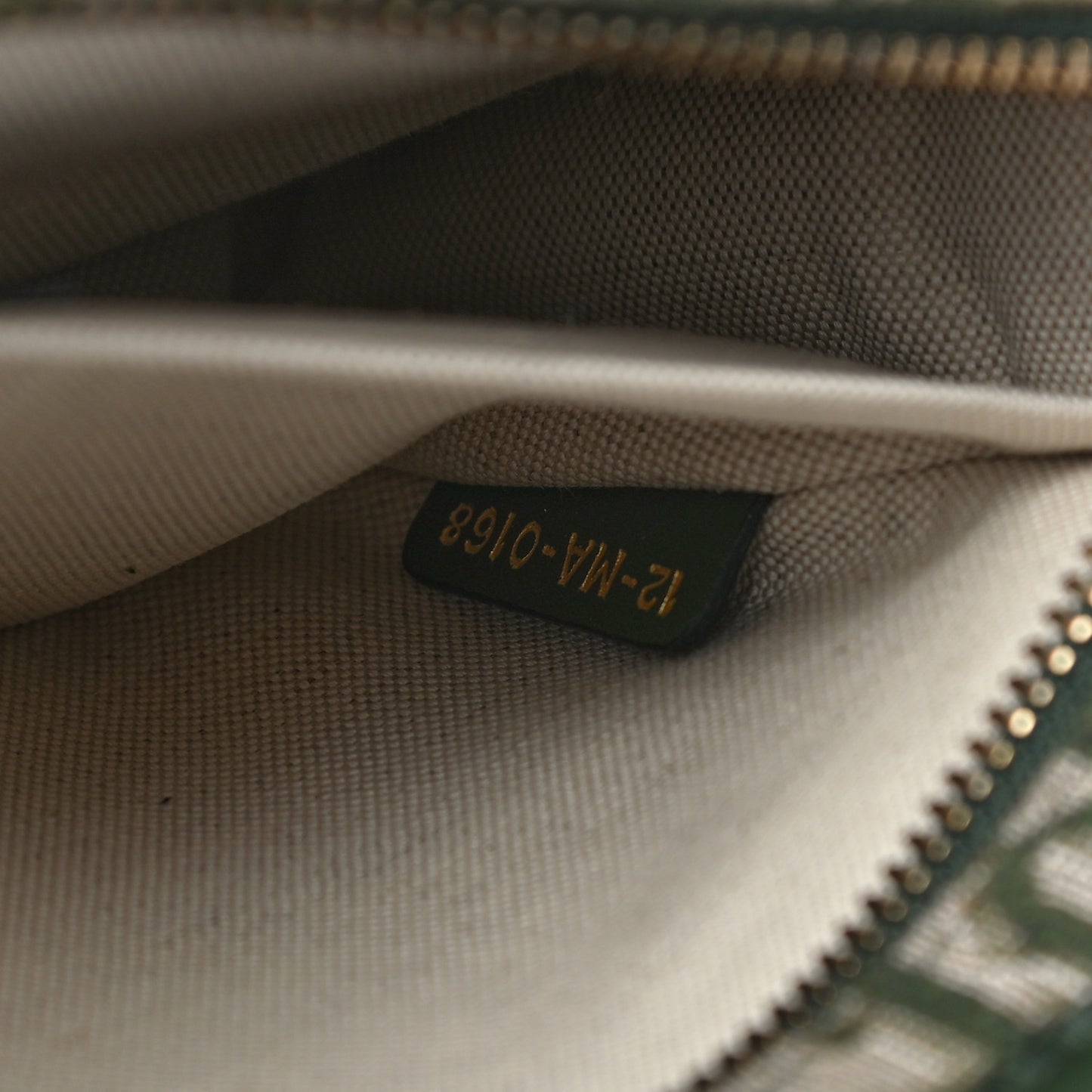 Oblique Diorquake Clutch Green